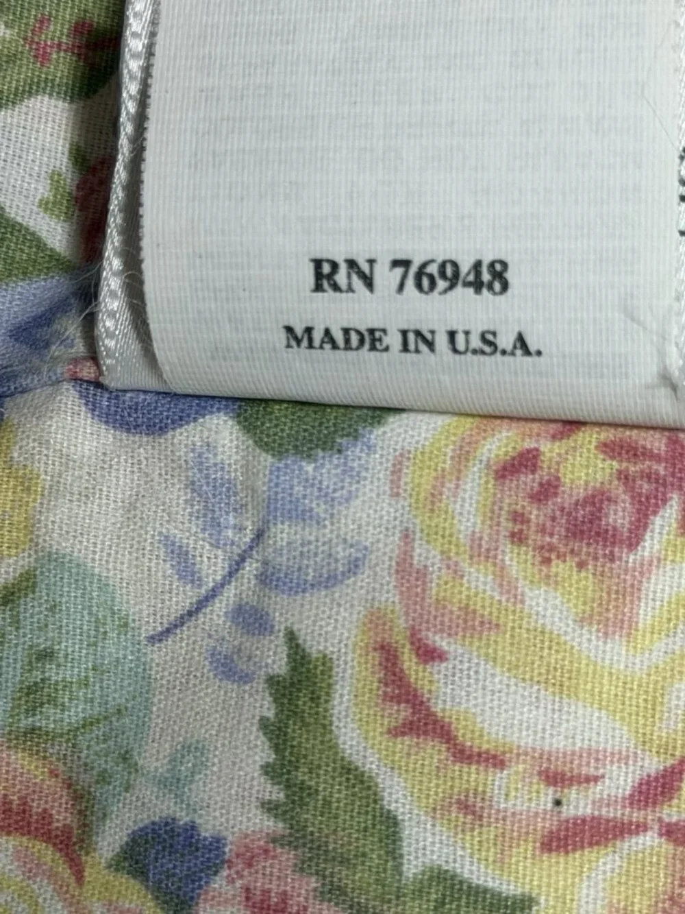 Vintage Laura Ashley Blouson Valance Quartet Floral No Iron Cottage Window